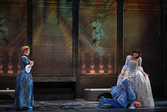 La Grande Scène – spectacle La Veuve rusée de Carlo Goldoni au Chesnay-Rocquencourt
