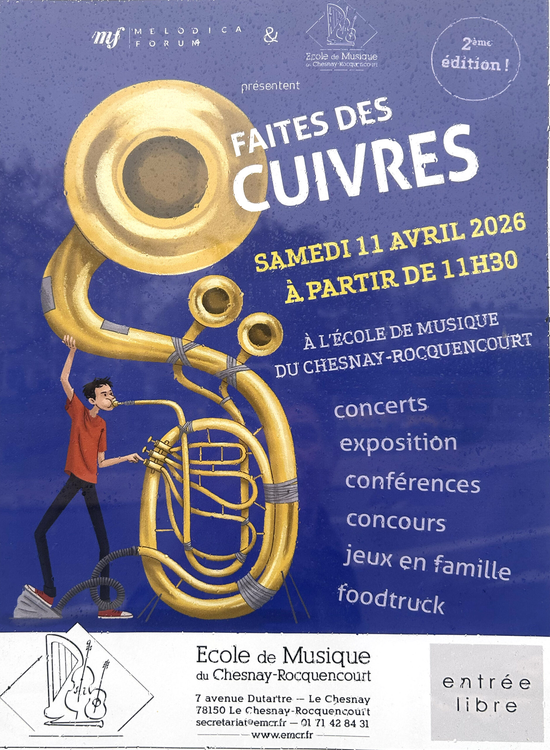 Journée Faites des Cuivres – École de Musique du Chesnay-Rocquencourt